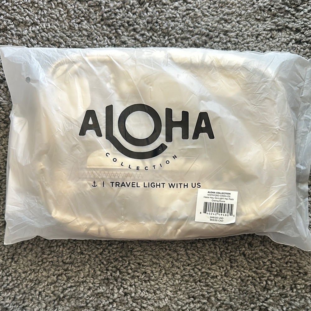 Aloha Collection Travel Bag - Cream